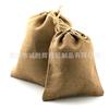 Suministro de fabricantes bolsa de lino bolsa de lino vintage bolsa de lino con cordón bolsa de almacenamiento de lino