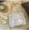 Versión Coreana de la Nueva Mochila Estilo Ins de Alta Apariencia Estilo Universitario Fresca y Linda con Oso para Estudiantes de Secundaria y Preparatoria, Mochila Ligera
