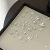 Cristal DIY Prata Brilhante Controle Personalidade Versátil Pulseira de Cristal Contas Espaçadoras Pingente Pendente Acessórios Outros