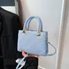 Bolso de Mano Pequeño de Moda para Mujer 2025 Nueva Moda Ins Elegante Bolso de Hombro para Viajar Bolso Cruzado Pequeño Cuadrado