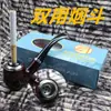 Zhaofa Zf-808 Tipo de Doble Uso de Fondo Redondo Pipa Venta al por Mayor Filtro de Doble Capa Salud Fumar