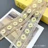 Estilo Étnico Nuevo Estilo Hilo Cuerda Lentejuela Bordado Accesorios para Ropa Solapa Escote Puño Decoración Venta Directa de Fábrica