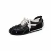 Sapatos Dexun Coloridos Funcionais para Meninas, Novos Sapatos Esportivos Casuais Versáteis para Todas as Estações, Bico Redondo, Cadarço, Sapatos com Solado Macio
