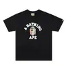 Modelo nuevo 2026, 230 gramos, versión auténtica de la marca de moda PE, nueva camiseta de manga corta de verano, estilo unisex para pareja, corte holgado