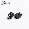 Interfaz de Audio de 2.5 mm Pj210A de Cuatro Pines Ecológica Socket para Auriculares de Dos Canales Socket Hembra de Carga de Metal Cobre 4.0