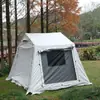 Procesamiento y Personalización de Tienda de Techo Portátil Multiusuario Doble Capa a Prueba de Lluvia y Sol Estilo Camping al Aire Libre Estilo Camping de Otoño Tienda Ogawa