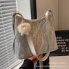 Bolsa Pequena Elegante com Alça Larga para Mulheres, Bolsa Transversal Versátil Tendência Verão 2026, Bolsa de Ombro Único Super Popular para Usar sob o Braço para o Dia a Dia
