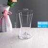 Cintura Creativa Ceñida Simple Moderno Embudo para Taza de Jugo de Café Taza para Ceñir la Cintura Vaso de Whisky Vaso de Cerveza Logo Imprimible