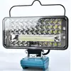 Adequado para Bateria Makita 18V 14.4V Carregamento Rápido Tipo-C USB Luz de Trabalho Led 7 polegadas 8 polegadas