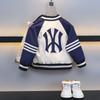 Chaqueta de Béisbol para Niños 2025 Primavera Nueva Moda Marca Trendy Infantil Top Estilo Coreano Primavera y Otoño Cortavientos Delgado para Niños Pequeños