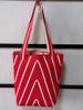 Bolso de Hombro Ondulado de Nicho Nórdico Bolso Tote de Gran Capacidad Bolso Abierto de Tejido Fino Bolso Cubo para Viajes Diarios para Mujer