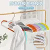 Cabide Arco-Íris Duplo Protetor Não Marca Não Escorrega Protege Roupas de Marcas nos Ombros e Franzidos Varal Cabide de Roupa Suporte para Vestuário Uso Molhado e Seco