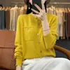 Cárdigan de lana fina con borde deshilachado y elegante diseño de flecos, una prenda exterior versátil y sofisticada para otoño e invierno