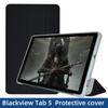 Para Blackview Tab5 funda de cuero cero 8 pulgadas plana TAB5 funda protectora de moda ultradelgada