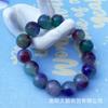 Pulsera de cuarcita de jade malayo para hombre y mujer, de cuentas redondas, anillo sencillo de 13 mm, puesto de pulseras, mercado nocturno, suministro para lugar escénico, venta al por mayor