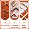 18cm20.5cm Três Flores Quadrado Portátil Latão Antigo Dourado Claro Prata Dourado Focinho Dourado Bolsa Acessórios