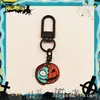 Colgante Llavero Halloween Transfronterizo Calavera Calabaza Dibujo Animado Fantasma Metal Colgante Bolsa Regalo de Año Nuevo