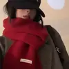 Bufanda de Punto Nueva 2025 para Mujer, Suave y Versátil, Protector de Cuello Cálido para Pareja, Estilo Otoño e Invierno para Estudiantes