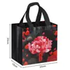 Novas Sacolas de Presente Prontas para o Dia dos Namorados, Sacolas para Presentes Manuais, Embalagens para Perfumes e Produtos de Cuidados com a Pele, Sacolas de Mão Não Tecidas no Atacado