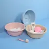 Lavabo de Plástico para Uso Doméstico, Cubeta de Plástico Engrosada, Lavapiés, Lavabo para Lavar Verduras, Cubeta Engrosada para Niños y Bebés, Venta al por Mayor