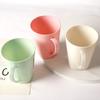 Taza de Cepillo Multicolor Taza de Cepillo Diaria Taza de Lavar para Pareja Taza de Lavar con Asa Salida de Fábrica