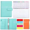 Caderno Macaron A6 com Capa Removível, Diário, Planejador, Bloco de Notas, Livro de Economia