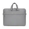 Nova bolsa para laptop com logo, unissex, pasta executiva simples e elegante, com um compartimento interno para laptops Apple, pode ser carregada na mão ou usada como bolsa de ombro