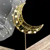 Hermosa Decoración de Pastel de Cumpleaños de Hierro Plugin Alambre de Hierro Amor Luna Estrellas Vestido de Fiesta
