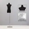 Estilo Coreano Modelo de Cuerpo Plano Accesorios Muñeca para Mujer Pecho Plano Media Longitud Escaparate Mesa de Personas Ropa Estante de Exhibición de Tienda de Ropa Cuerpo Completo