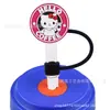 Tapa para pajita Sanrio, funda de silicona de grado alimenticio para pajita, tapa antipolvo para pajita de 10 mm, tapón para pajita de 8 mm