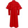 Amazon Medieval Halloween Capa Cruzada Roupão Multicor Fantasias para Cosplay Performance de Palco Atacado