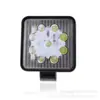 Fornecimento Direto da Fábrica Farol Modificado Luz Auxiliar Super Brilhante Luz de Carro LED Quadrada 27W Luz de Trabalho Veículo Off-Road