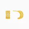 Collar Colgante con Borla Brillante de Satén de Seda, Pendientes Filigrana Tachonados de Diamantes, Anillo Abierto de Encaje Dorado para Mujer