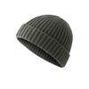 Chapéu de melão Yupi retrô estilo coreano outono e inverno chapéu de malha chapéu de lã tipo cúpula masculino chapéu de aba larga feminino chapéu de melancia da moda