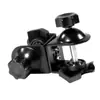 Soporte universal para monitor en forma de U con inclinación y giro, clip de hierro para escritorio, forma de C, soporte para transmisión en vivo, clip de fijación fuerte con inclinación y giro