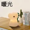 Luz de Noche de Silicona con Diseño de Dinosaurio Transfronterizo, Luz Táctil, Lámpara de Mesita de Noche con Protección Ocular para Habitación Infantil, Lámpara de Atmósfera Colorida, Lámpara de Mesa