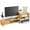 Soporte para Pantalla de Monitor de Rack de Computadora Base Elevada Escritorio Estante de Almacenamiento de Escritorio Estante de Almacenamiento de Escritorio