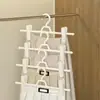 Clipes de calça sem costura, cabides domésticos, varais de calça, para guardar calças e saias, antiderrapantes, clipes de saia JK, varal multiuso