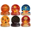 Bp018 Prato de Papel com Tema de Basquete Louça para Festa de Feriado para 8 Pessoas Decoração de Troféu Slam Dunk Prato Descartável