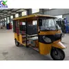 Tuk-Tuk de Gasolina Tuk-Tuk Escénico para Turismo Triciclo de Pasajeros Semi-Cerrado
