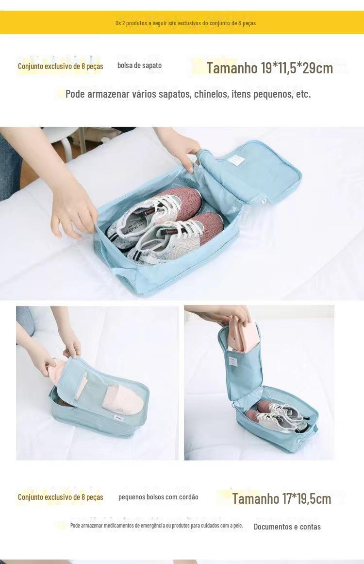 旅行整理袋套装内衣衣物衣服便携袋子非必备分装旅游行