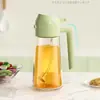Garrafa Spray de Óleo Doméstica com Abertura e Fechamento Automáticos, Design Espessado para Borrifar e Despejar Óleo de Cozinha, Sem Gotejamento e à Prova de Vazamentos para Uso na Cozinha