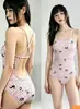 2026 Novo Lindo Macacão de Corrida Cartoon para Menina, Camada Única, Modelador, Sexy, Costas Abertas, Roupa de Banho Esportiva para Mulheres