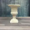 Casamento Coluna Romana Dourada Vaso de Flores Prateleira Guia de Estrada Listrado Europeu Troféu Fibra de Vidro Adereços de Casamento