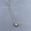 Collar Grueso con Patrón de Diamante Chapado en Oro V-Oro Hielo de Agua Luna Perlas Pequeñas de Oro Chapado en Oro de 18K Oro Rosa CNC Finamente Tallado Versátil Estilo Ins