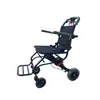 Cadeira de Rodas Manual Leve Dobrável Portátil Amiga de Avião para Idosos Scooter de Mobilidade Pequeno Portátil Empurrado à Mão