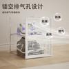 Caja de zapatos engrosada Artefacto para guardar zapatos con tapa abatible Caja de almacenamiento plegable Tipo cajón Zapatero transparente con tapa Estante para zapatos Mascota