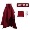 Explosiones transfronterizas Amazon AliExpress ebay vestido busto irregular gótico de cintura alta nuevo en stock