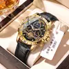 Nuevo reloj para hombre, totalmente automático, multifuncional, popular, moderno, de alta gama, de cuarzo, venta directa del fabricante de transmisión en vivo de comercio exterior
