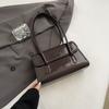Bolso de Gran Capacidad para Mujer Primavera y Verano Versátil 2025 Nuevo Diseño Nicho Estilo Coreano Simple Bolso Bandolera Axilar Maletín